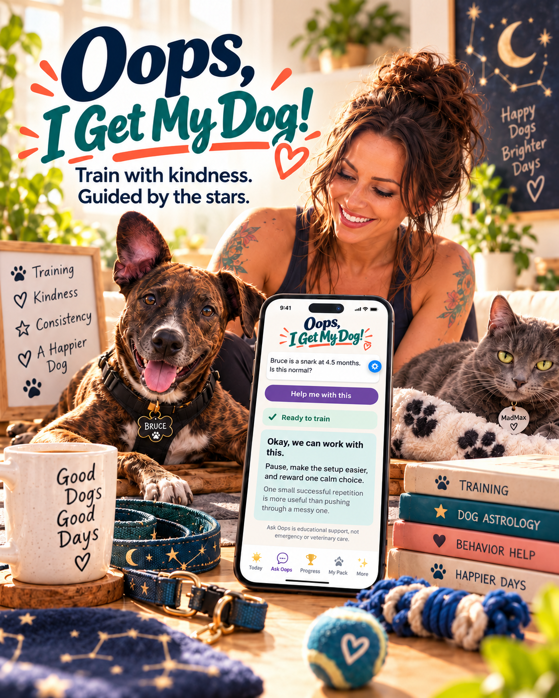 Oops, I Get My Dog app