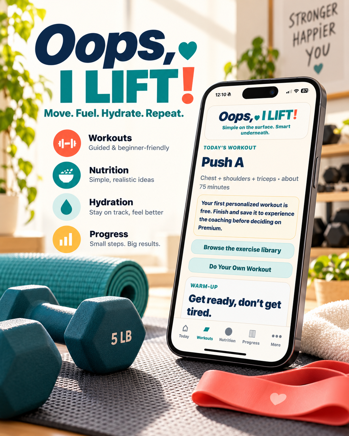Oops, I Lift app