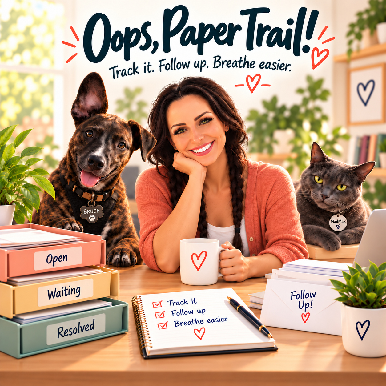 Oops, Paper Trail app