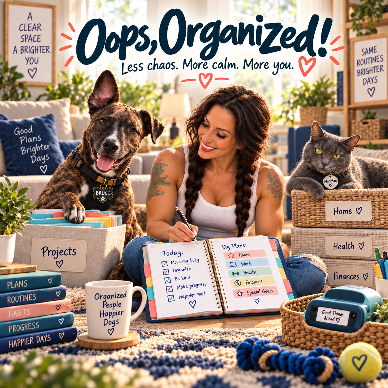 Oops, Organized artwork